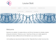 Tablet Screenshot of louisestoll.com